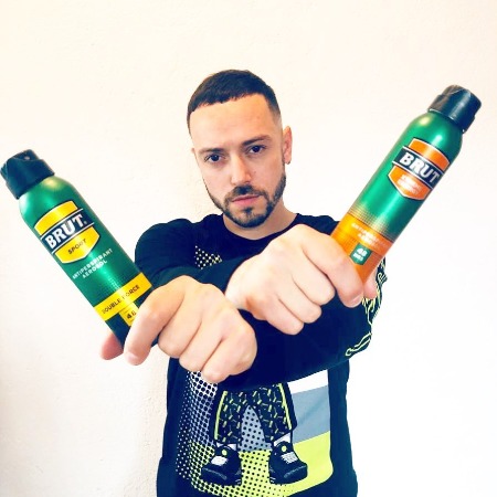 Pee Wee Kumbia Kings promoted the grooming and fragrance brand Brut.